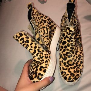 Steve Madden cheetah sneakers